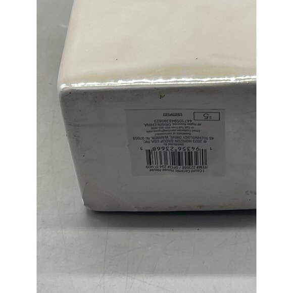 iridescent Christmas house bow village decoration 4x3x5.5" READ - Picture 8 of 8